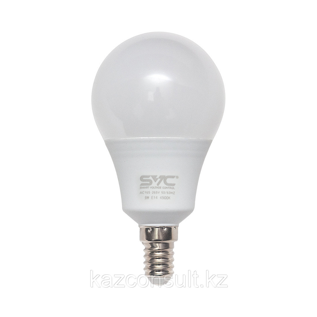 Эл. лампа светодиодная SVC LED G45-9W-E14-4500К, Нейтральный - фото 1 - id-p107605470
