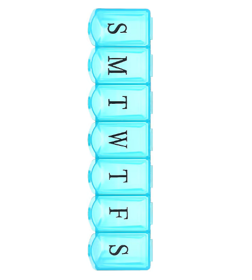 Apex, 7-дневный органайзер для таблеток Ultra Bubble-Lok, 1 таблетница - фото 3 - id-p107607736