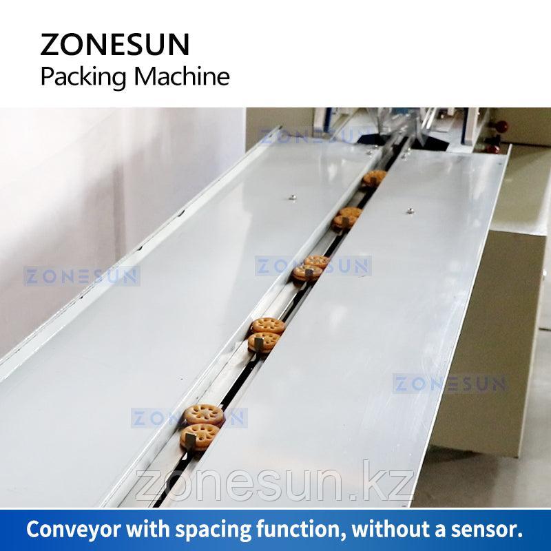 ZONESUN ZS-ZB250S горизонтальная упаковочная машина - фото 4 - id-p107607626
