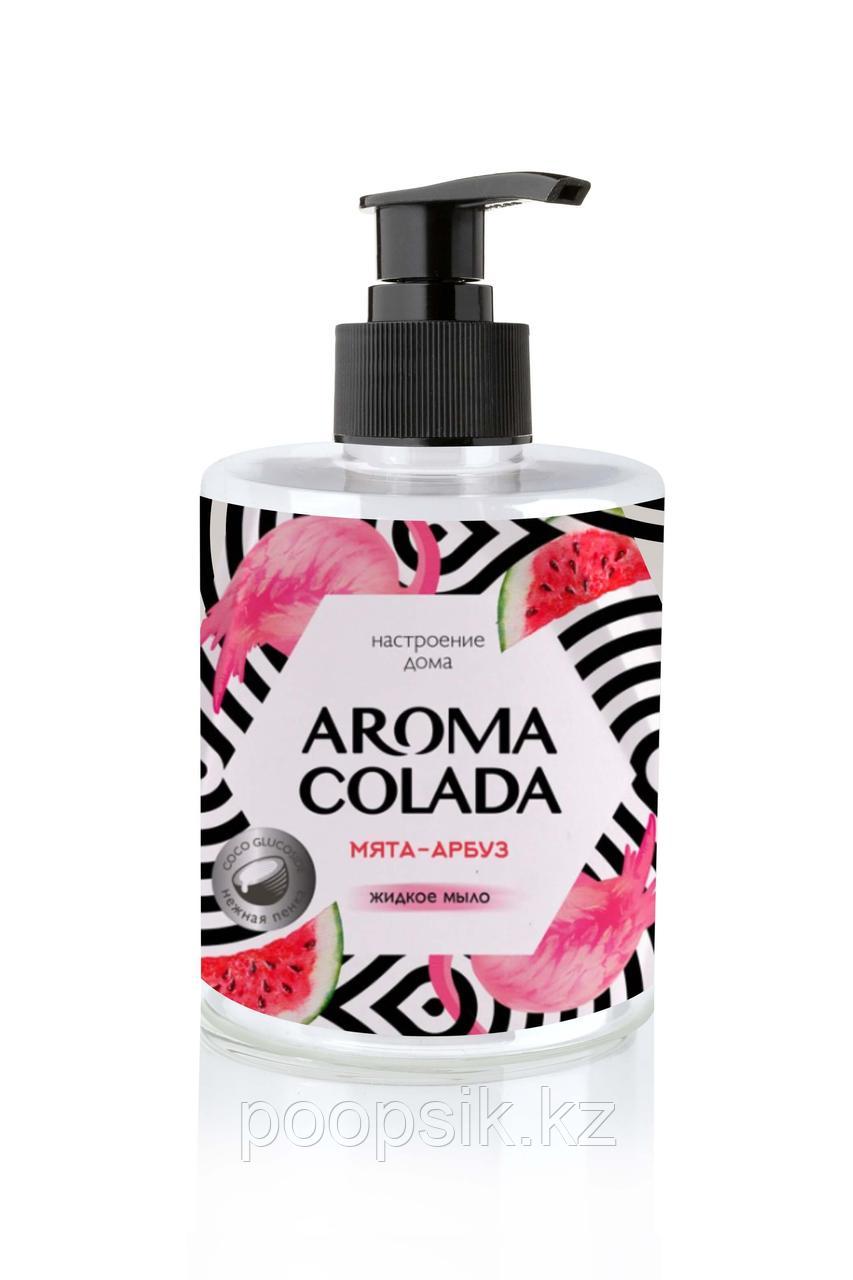 Жидкое мыло  Aroma Colada Мята - Арбуз 300 мл