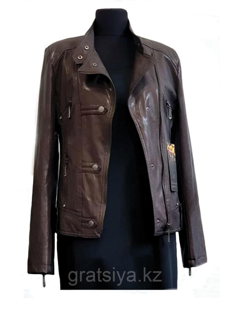 Женская Куртка Косуха из Эко Кожи 42 - 44 размера - фото 1 - id-p103814678