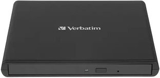 DVDRW Slim Verbatim 98938, USB внешний 24x-8x