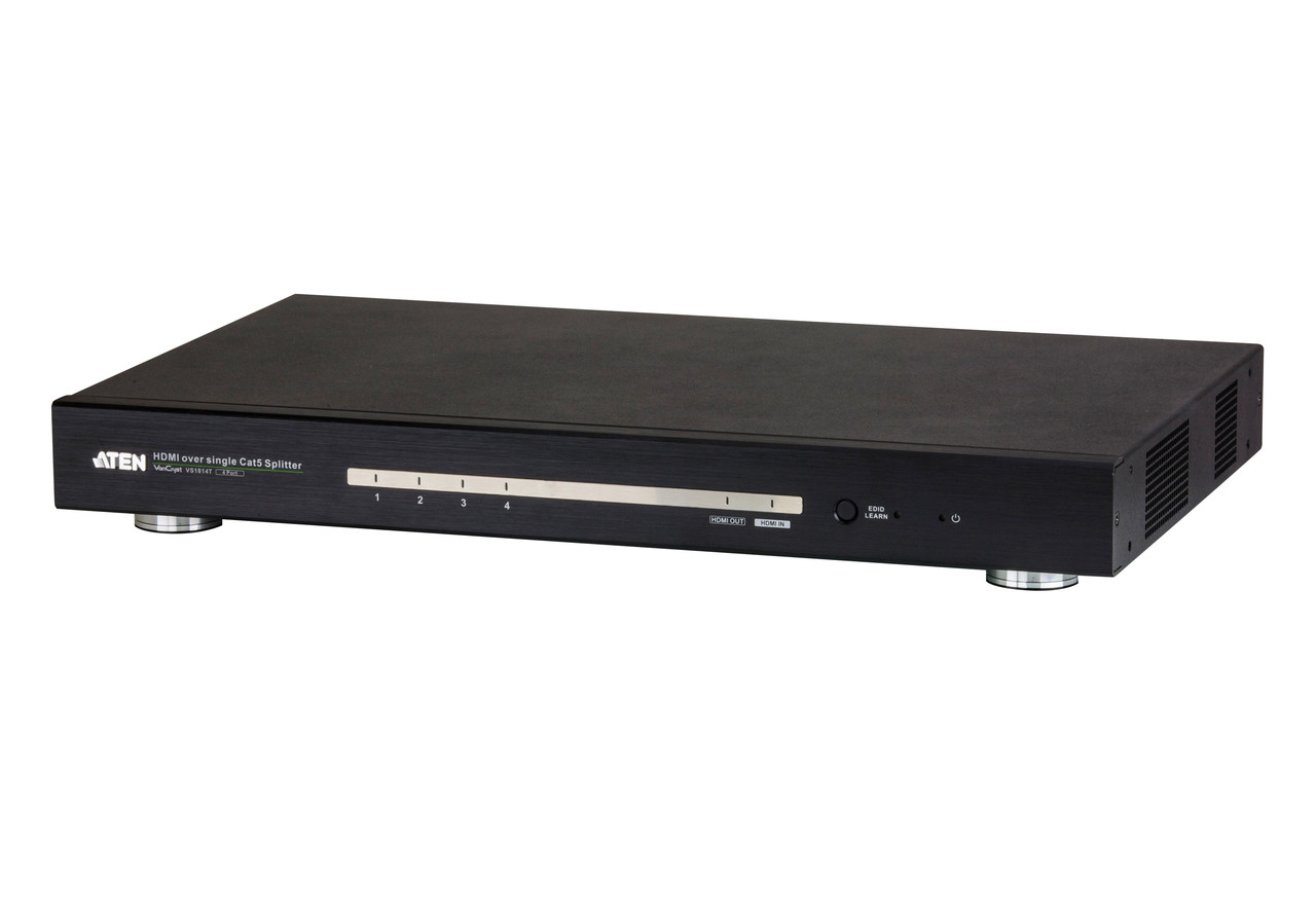 Разветвитель HDMI HDBaseT 4-портовый (HDBaseT Class A) VS1814T ATEN