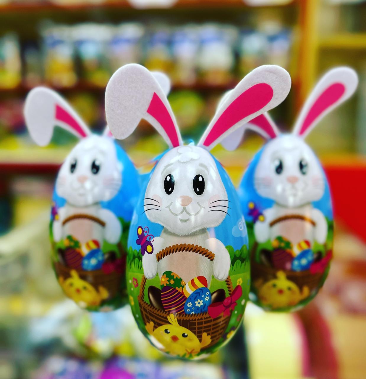 Зайчики Шоколадные конфеты яйца внутри  90гр /ГЕРМАНИЯ/