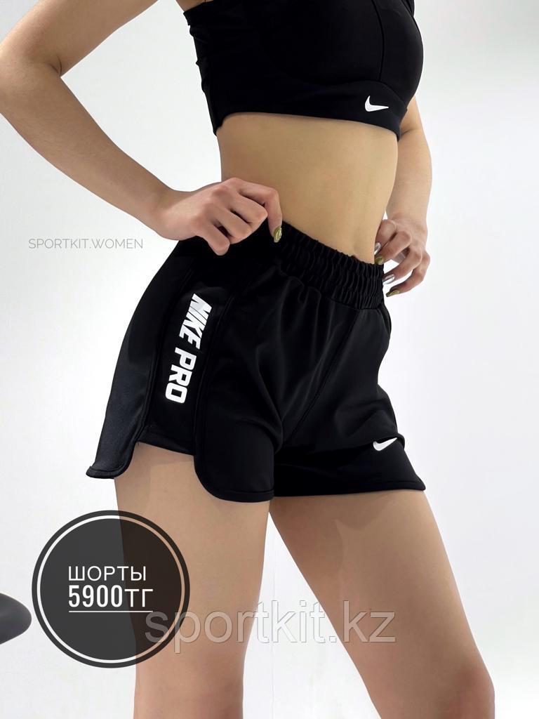 Шорты Nike pro чер 22537 - фото 1 - id-p107612912