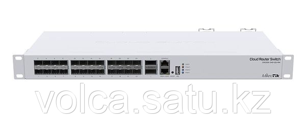 24x 10G SFP+ Ports, 2x 40G QSFP+ Ports, SwOS /RouterOS L5 (Dual boot)