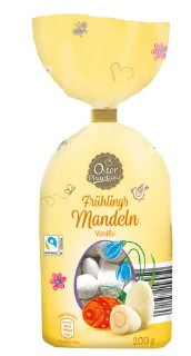 Шоколадные яйца OSTER ВАНИЛЬ 200гр /ГЕРМАНИЯ/