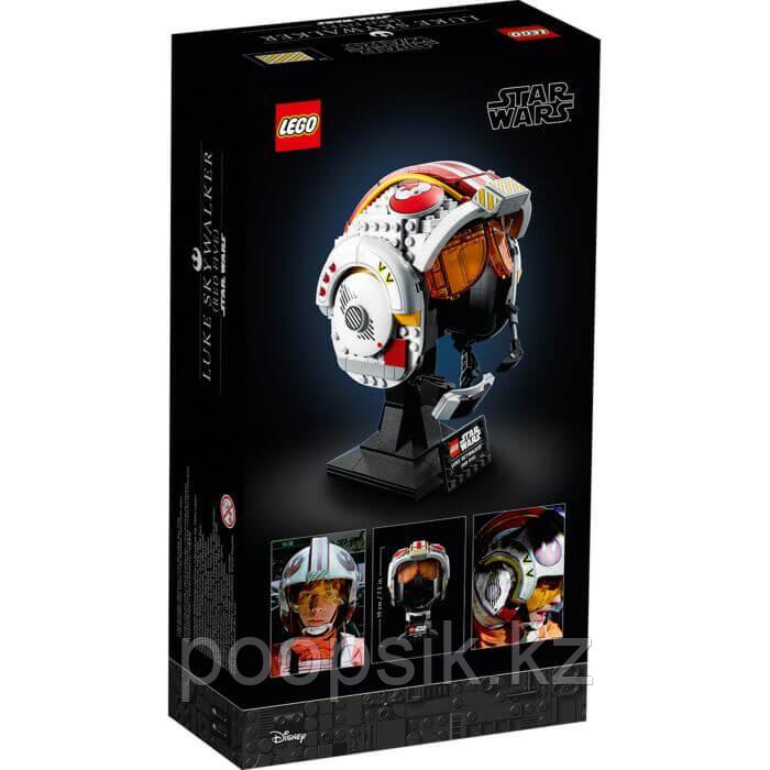 Lego Star Wars Шлем Люка Скайуокера (Красный-5) 75327 - фото 4 - id-p107617160