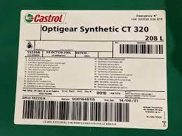 Castrol Optigear Synthetic CT 320 редукторное синтетическое масло - фото 2 - id-p107617284