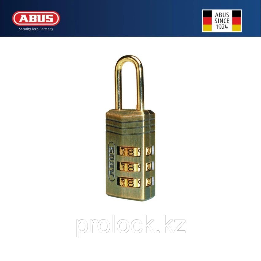 Навесной кодовый замок для чемоданов ABUS Германия.