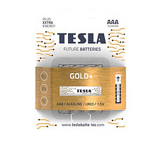 TESLA BATTERIES AAA GOLD+ (LR03/BLISTER FOIL 4PCS)