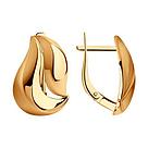 Серьги из серебра Diamant 93-120-00619-1 вставка без вставок, фото 4