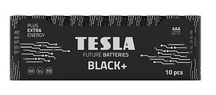TESLA BATTERIES AAA BLACK+ 10MULTIPACK (R03/SHRINK 10PCS)
