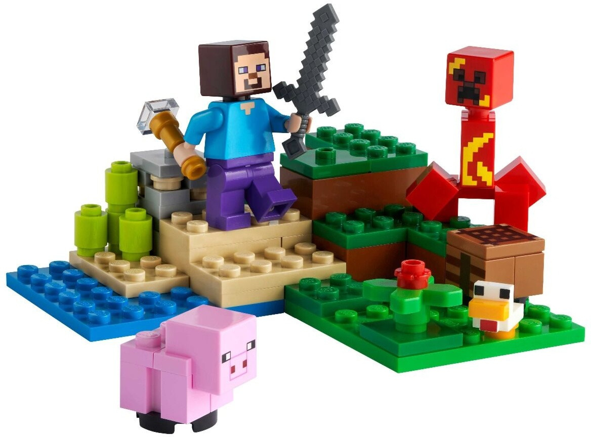 Конструктор LEGO Засада Крипера 21177, деталей 72 шт