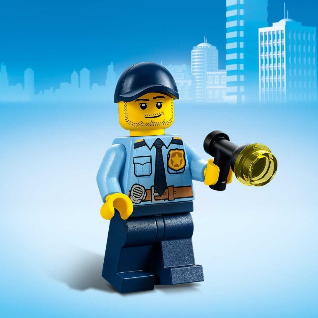 Конструктор LEGO Полицейская машина 60312, деталей 94 шт