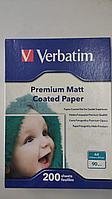 Бумага Photo Paper Verbatim 200 sheets PREMIUM MATT