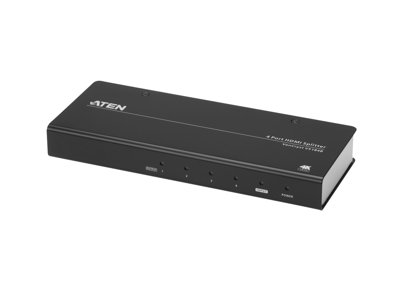 Разветвитель HDMI True 4K 4-портовый  VS184B ATEN