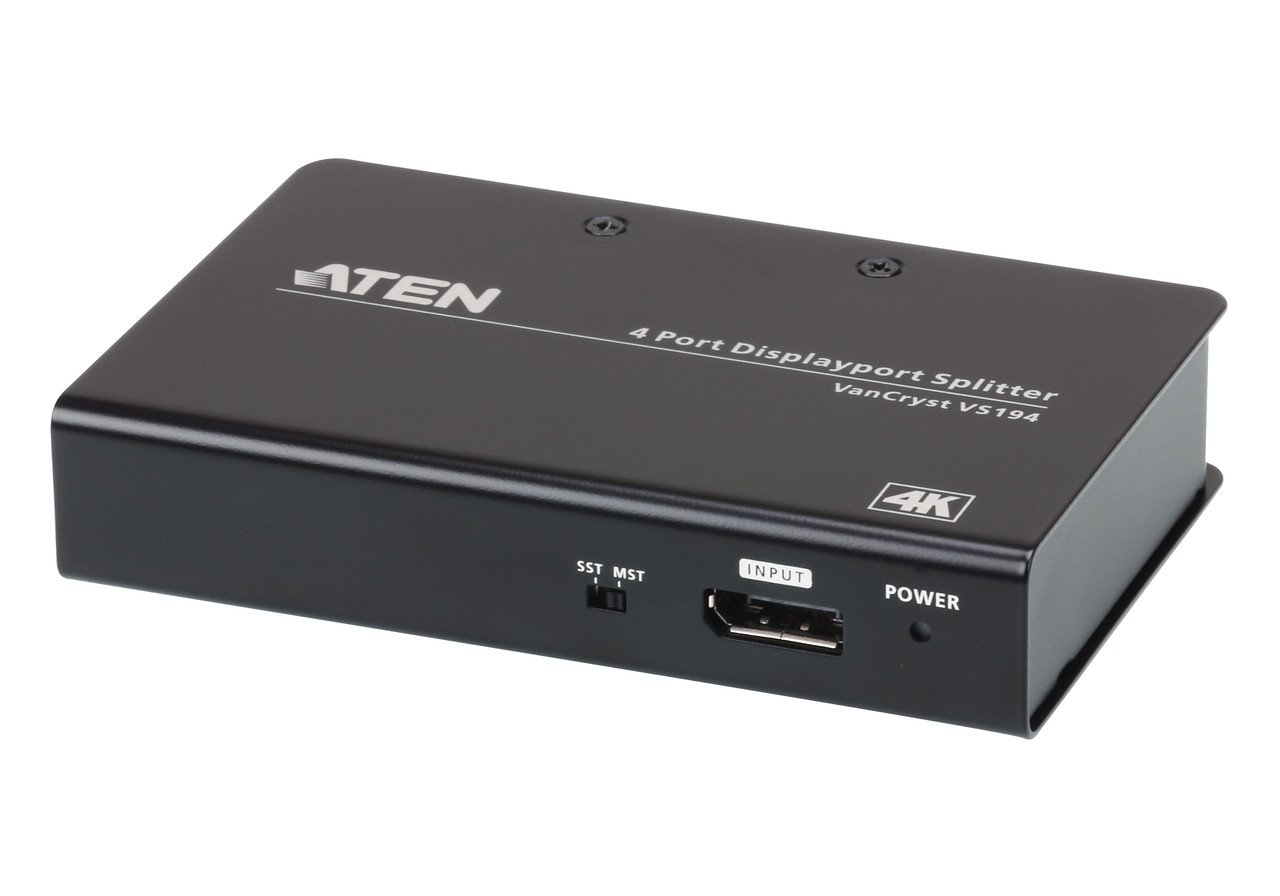 Разветвитель True 4K DisplayPort 4-портовый VS194 ATEN
