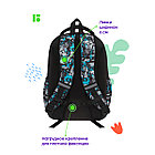 Рюкзак Berlingo Free Spirit "Wave", 41*28*17см, 2 отделения, 3 кармана, уплотненная спинка, фото 4