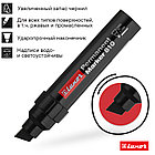 Маркер перманентный промышленный Luxor "810" черный, скошенный, 14мм, фото 4