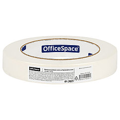 Клейкая лента малярная OfficeSpace, 19мм*50м, ШК