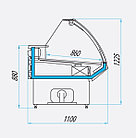 Холодильная витрина Magnum 2550 F, фото 3