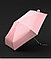 Женский складной зонтик от дождя и солнца Olycat P2 (розовый), фото 2