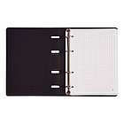 Тетрадь на кольцах А5, 80л. ЛАЙТ, кожзам, Greenwich Line "Inscriptions", тон. блок, фото 3