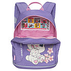 Рюкзак детский Grizzly, 25*30*14см, 1 отделение, 1 карман, укрепленная спинка, фиолетовый, фото 4