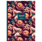 Тетрадь 96л., А4, клетка, на гребне BG "Flower story", глянцевая ламинация, фото 4