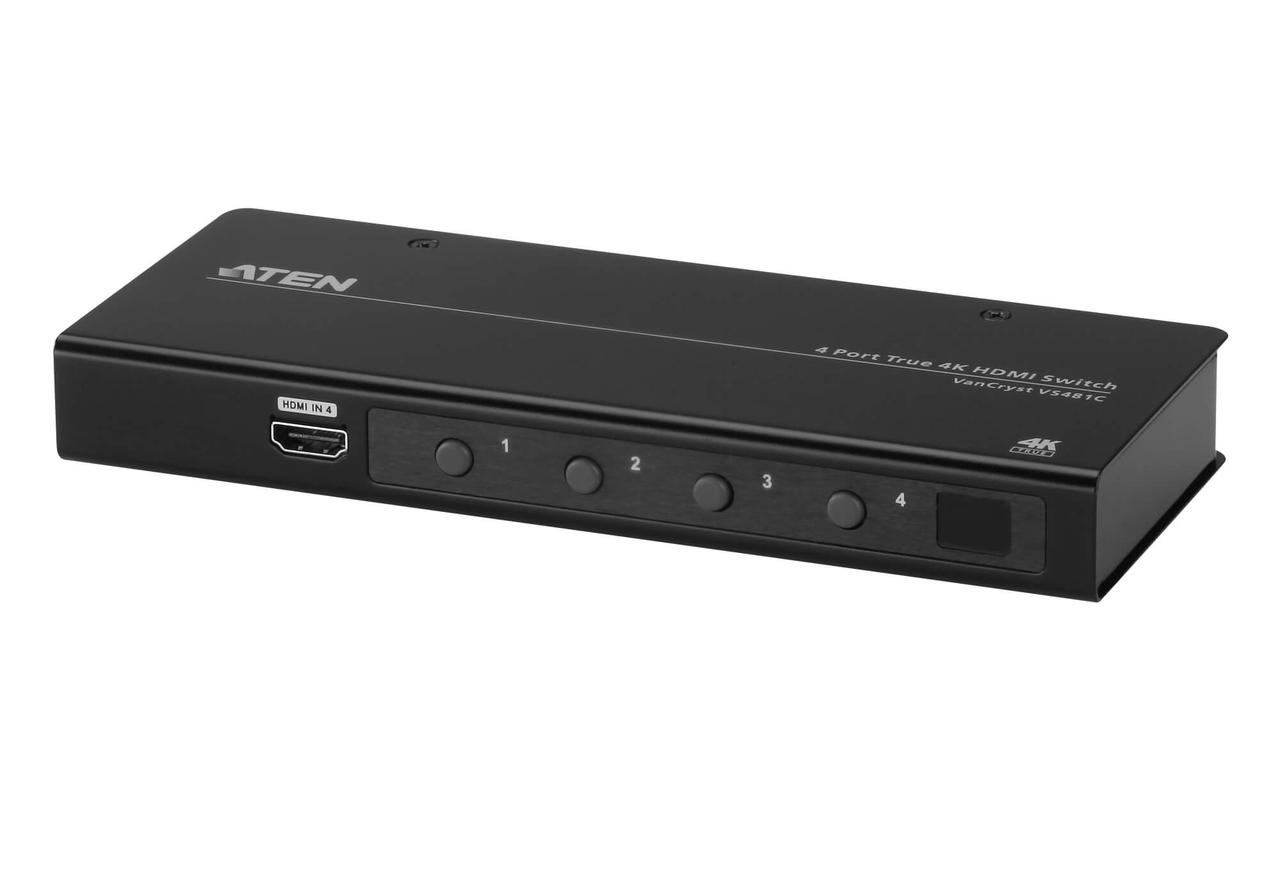 4-портовый коммутатор HDMI True 4K VS481C ATEN