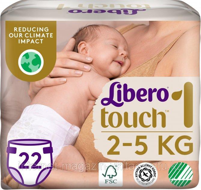Подгузники Libero для детей Touch 1 (2 - 5 кг) 22 шт