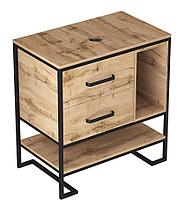 Тумба Grunge Loft 80Н 2я/2п Дуб вотан, фото 2