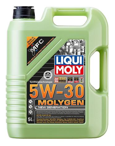 LIQUI MOLY Моторное масло MOLYGEN NEW GENERATION 5W30 5L, фото 2