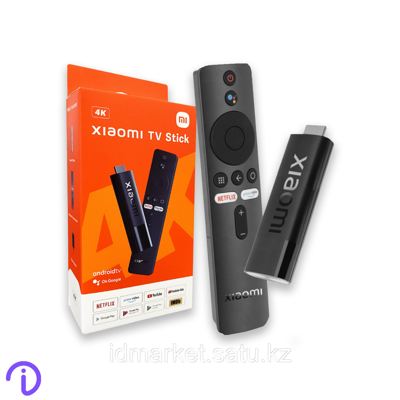 Медиаплеер Xiaomi Stick 4K 2/8Gb (Smart ТВ Приставка) - фото 1 - id-p107578145