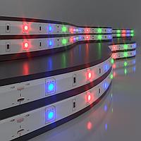 Светодиодная лента Лента светодиодная 12V 7,2W 30Led 5050 IP65 RGB, 5м