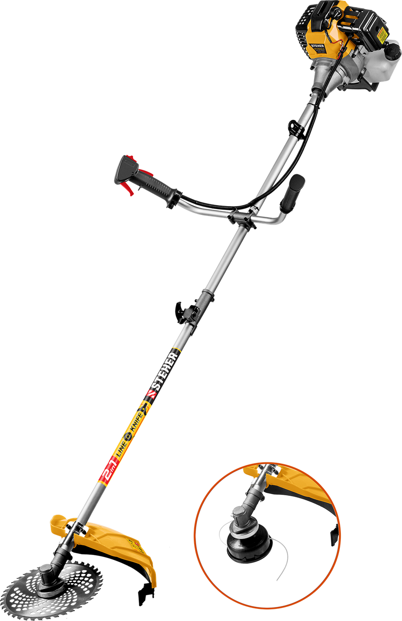 Триммер бензиновый STEHER BT-2500-S, 2.5 кВт