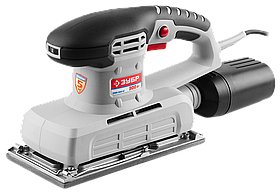 Машина плоскошлифовальная, ЗУБР ЗПШМ-300Э-02, мет. платформа, 115х230 мм, 6000-12000 об/мин, мешок для сбора