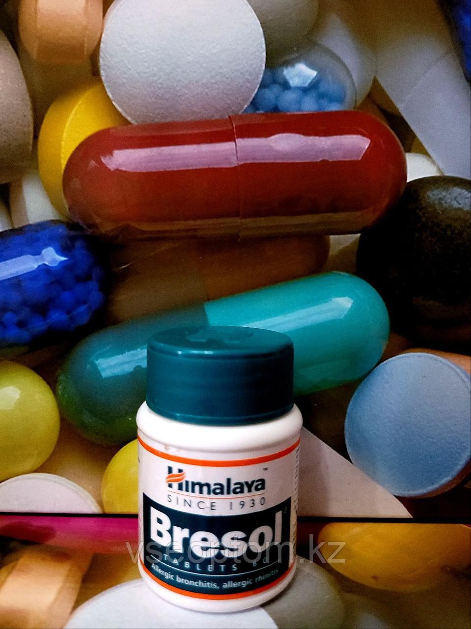 Бресол (Bresol himalaya) при заболевании дыхательных путей 60 капсул ...