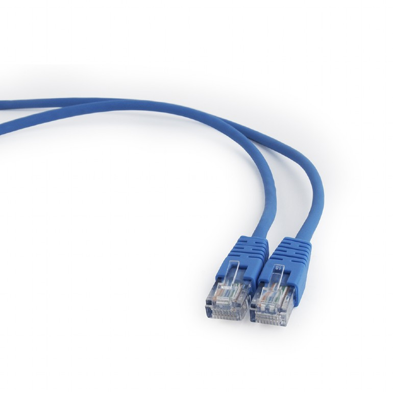 Патч-корд Cablexpert PP12-3M/B, синий ,Cable Patch cord UTP 5e-Cat 3 m - фото 4 - id-p95217963