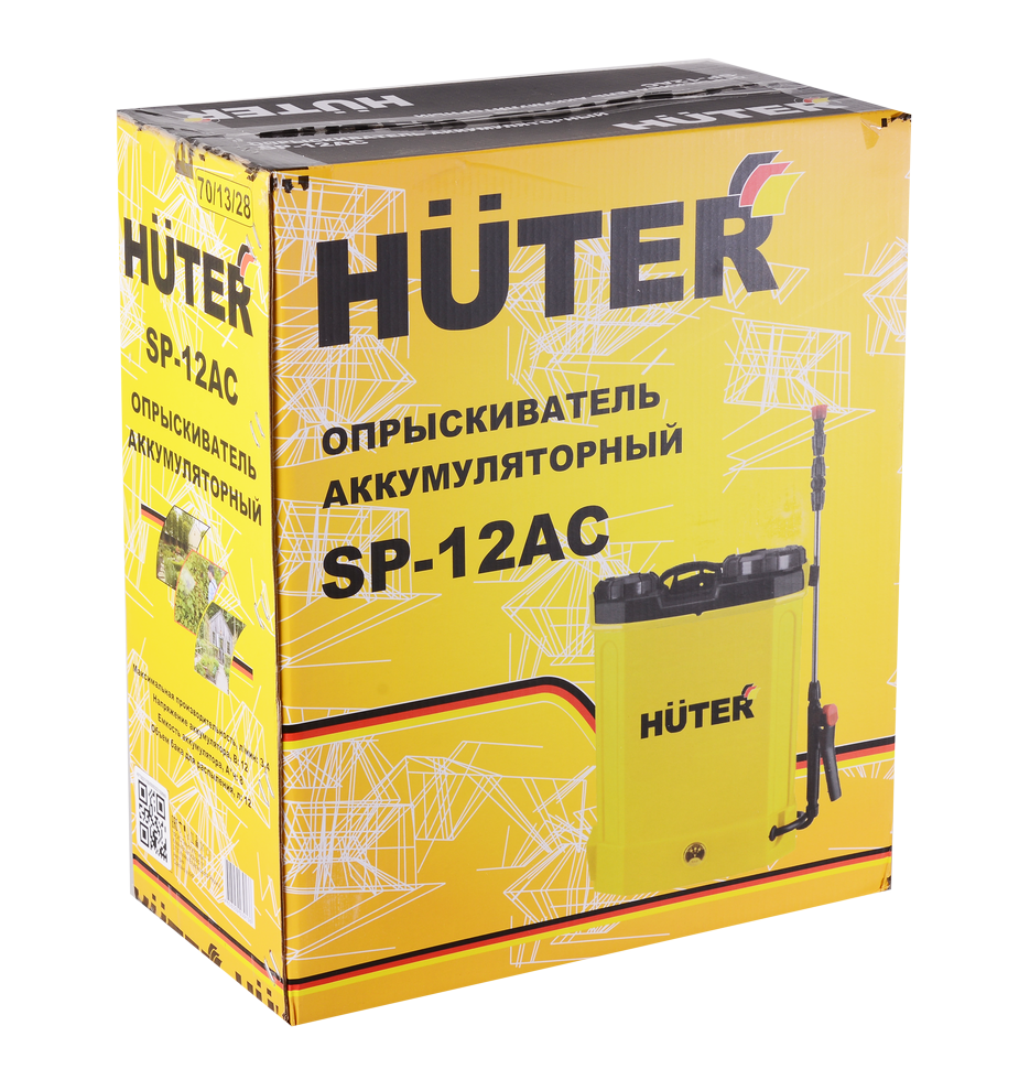 Опрыскиватель аккумуляторный Huter SP-12AC - фото 8 - id-p107580455