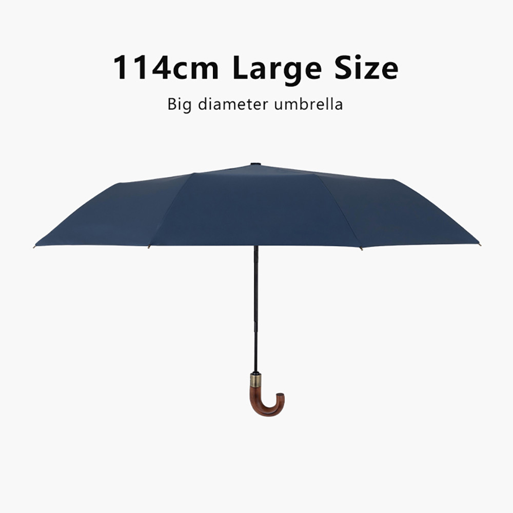 Зонтик Parachase 3263 складной (черный) - фото 7 - id-p107626162