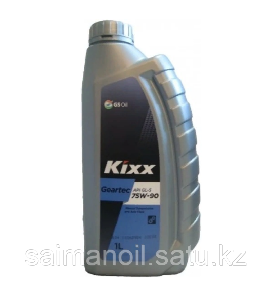 Трансмиссионное масло Kixx Geartec GL-5 75W-90 1 л - фото 1 - id-p107372962