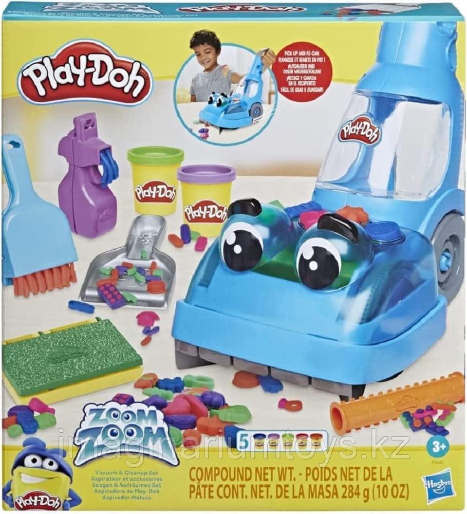 Набор игровой с пластилином Play-Doh Уборка с пылесосом - фото 5 - id-p107627294