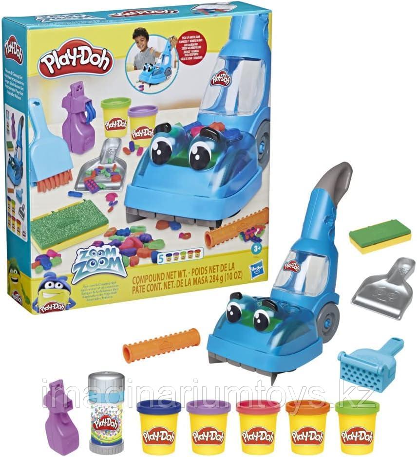 Набор игровой с пластилином Play-Doh Уборка с пылесосом - фото 1 - id-p107627294