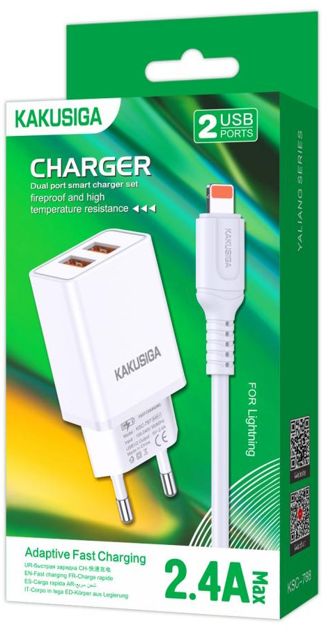 Сетевое зарядное устройство KAKU KSC-788 - фото 2 - id-p107627659