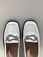 Женская обувь лоферы белого цвета "BAVER". Размер 40., фото 3