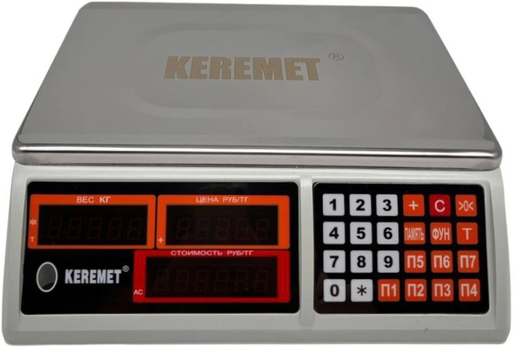 Торговые весы KEREMET KRM-006 - фото 1 - id-p104266415