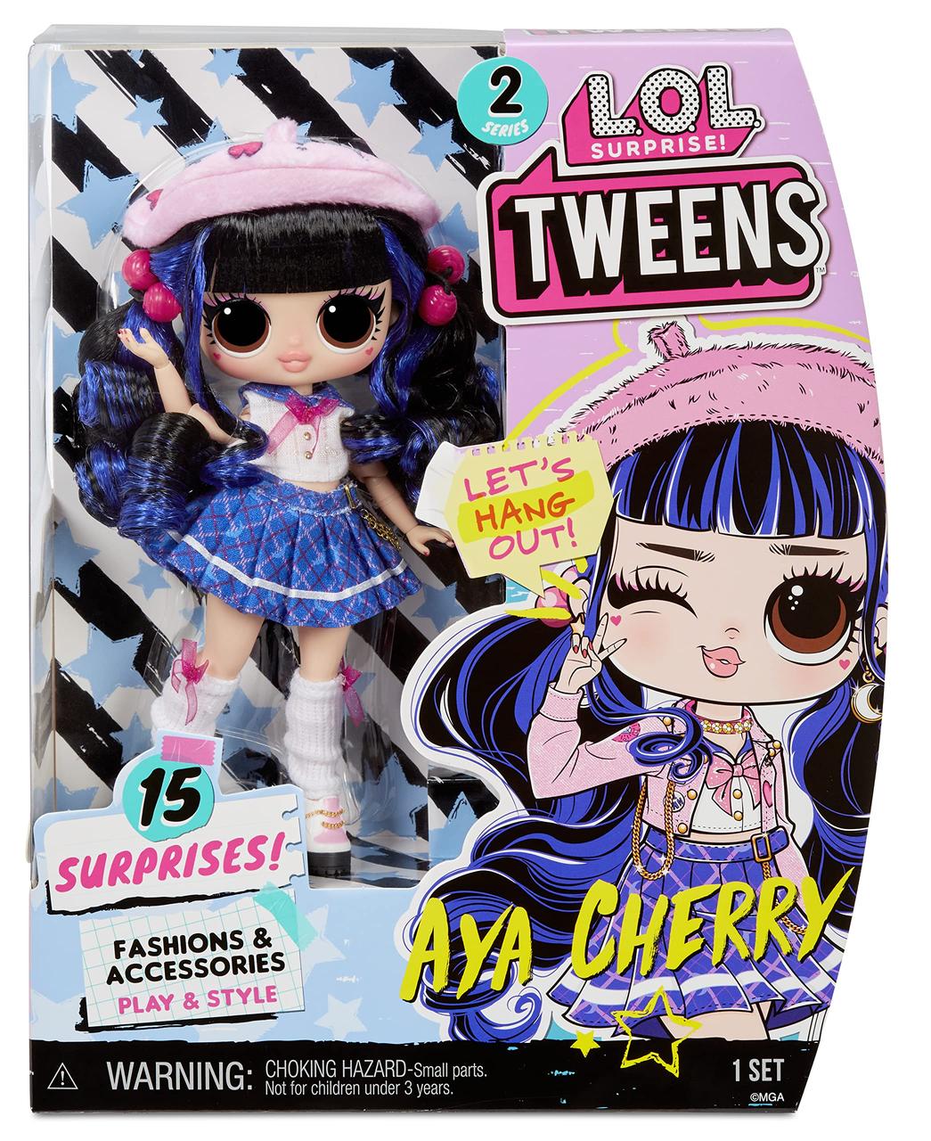 Оригинальная куклаLOL Surprise! Tweens Series 2 Fashion Doll Aya Cherry (ТЦ Евразия) - фото 2 - id-p107630769