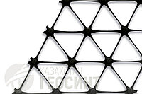 Геосетка ГлобалГео ТХ полипропиленовая трехосная 4x50 м 180 кН/м